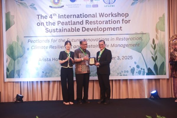 Sekda Sumsel Buka Workshop Internasional Restorasi Gambut untuk Pembangunan Berkelanjutan